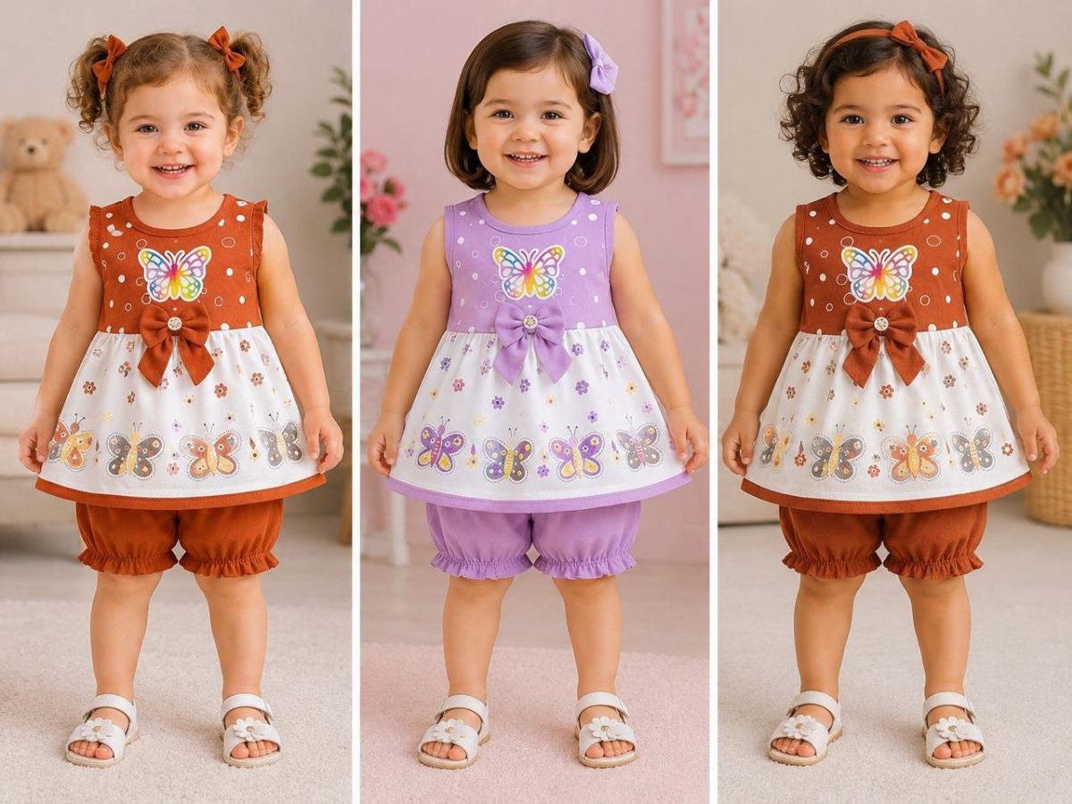 SG Fashion Girls Top Bottom Set