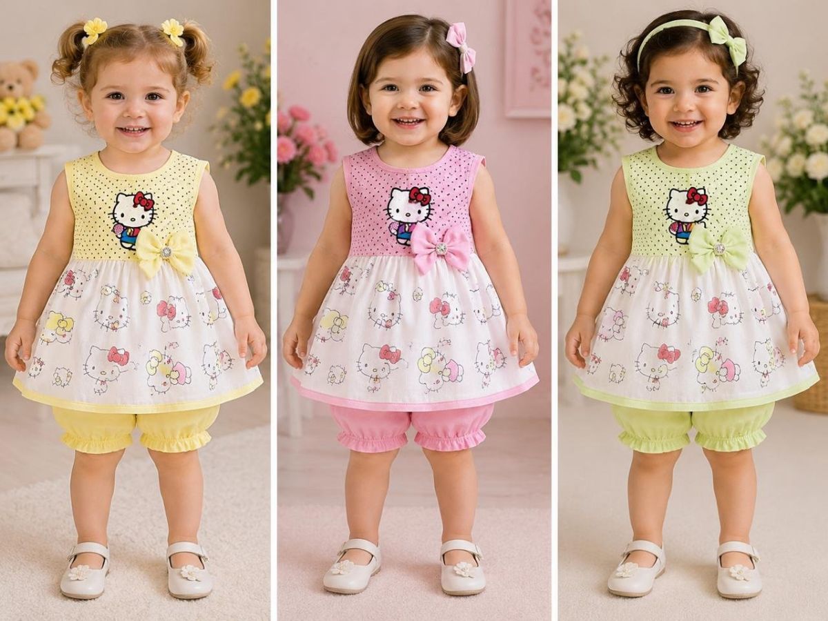SG Fashion Girls Top Bottom Set