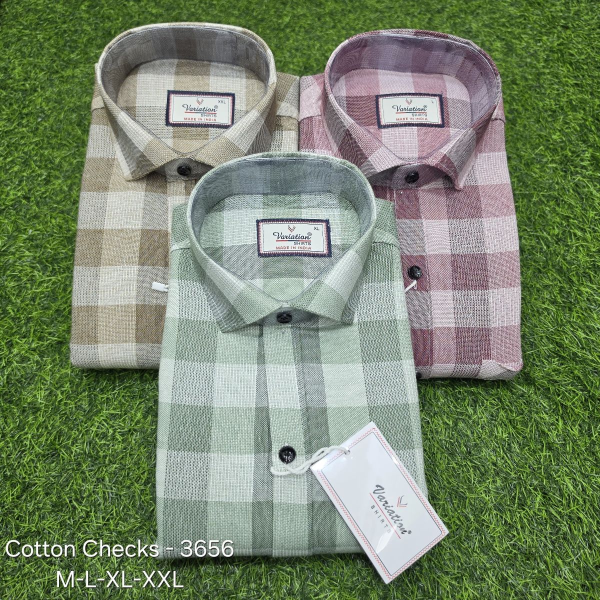 Variation Men's Shirts-3656