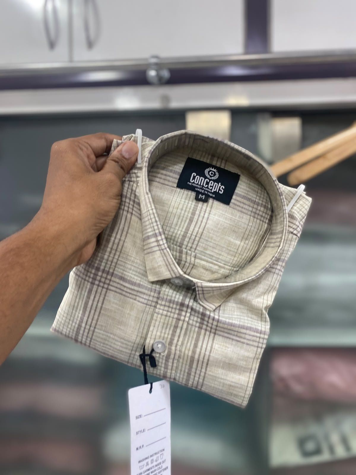 Concepts Men's Shirts Cotton Linen