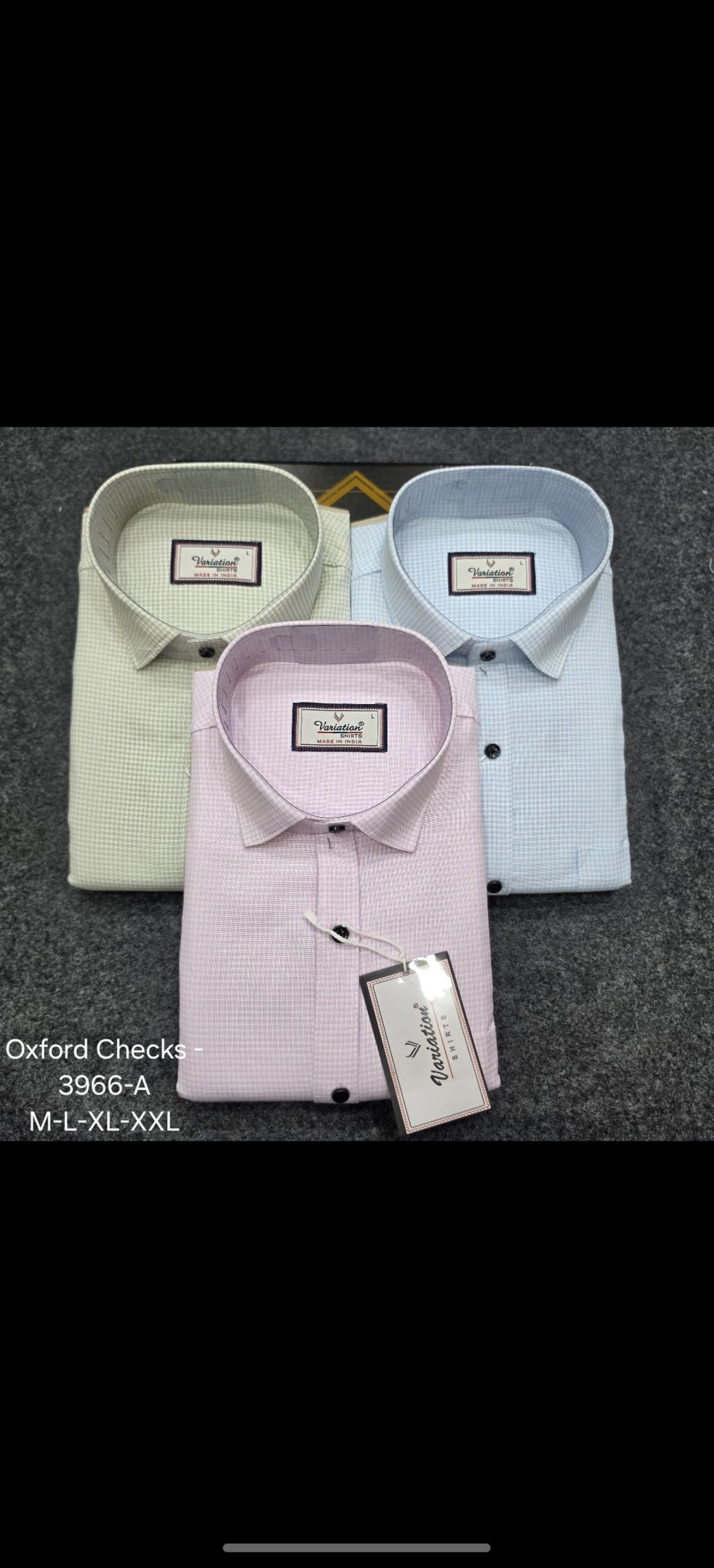 Variation Men's Shirts- 3966-A