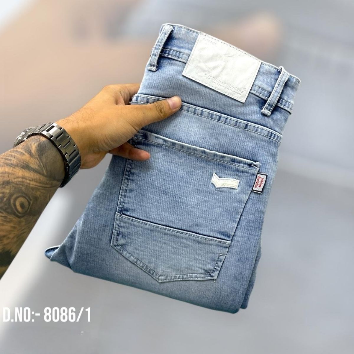 Whitee Budhha Men's RFD Jeans-8086/1 (28-36)