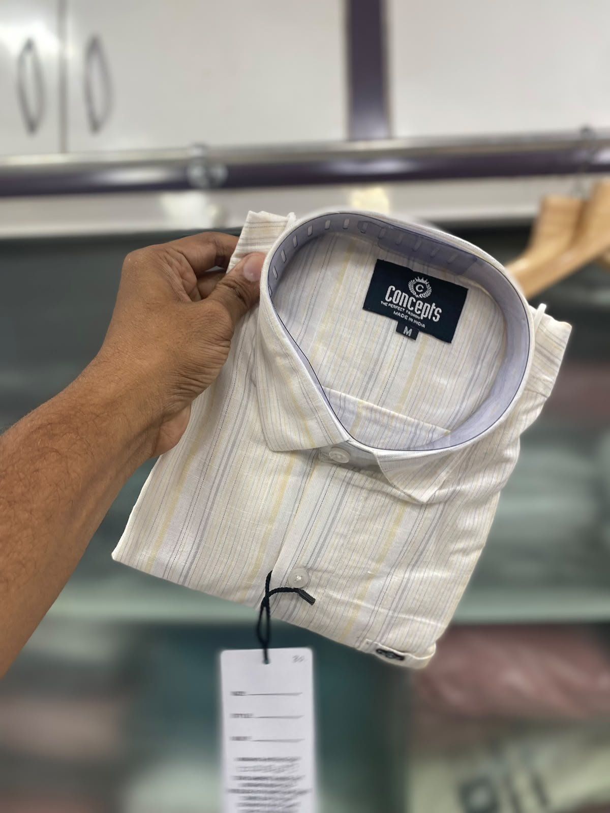 Concepts Men's Shirts Cotton Linen