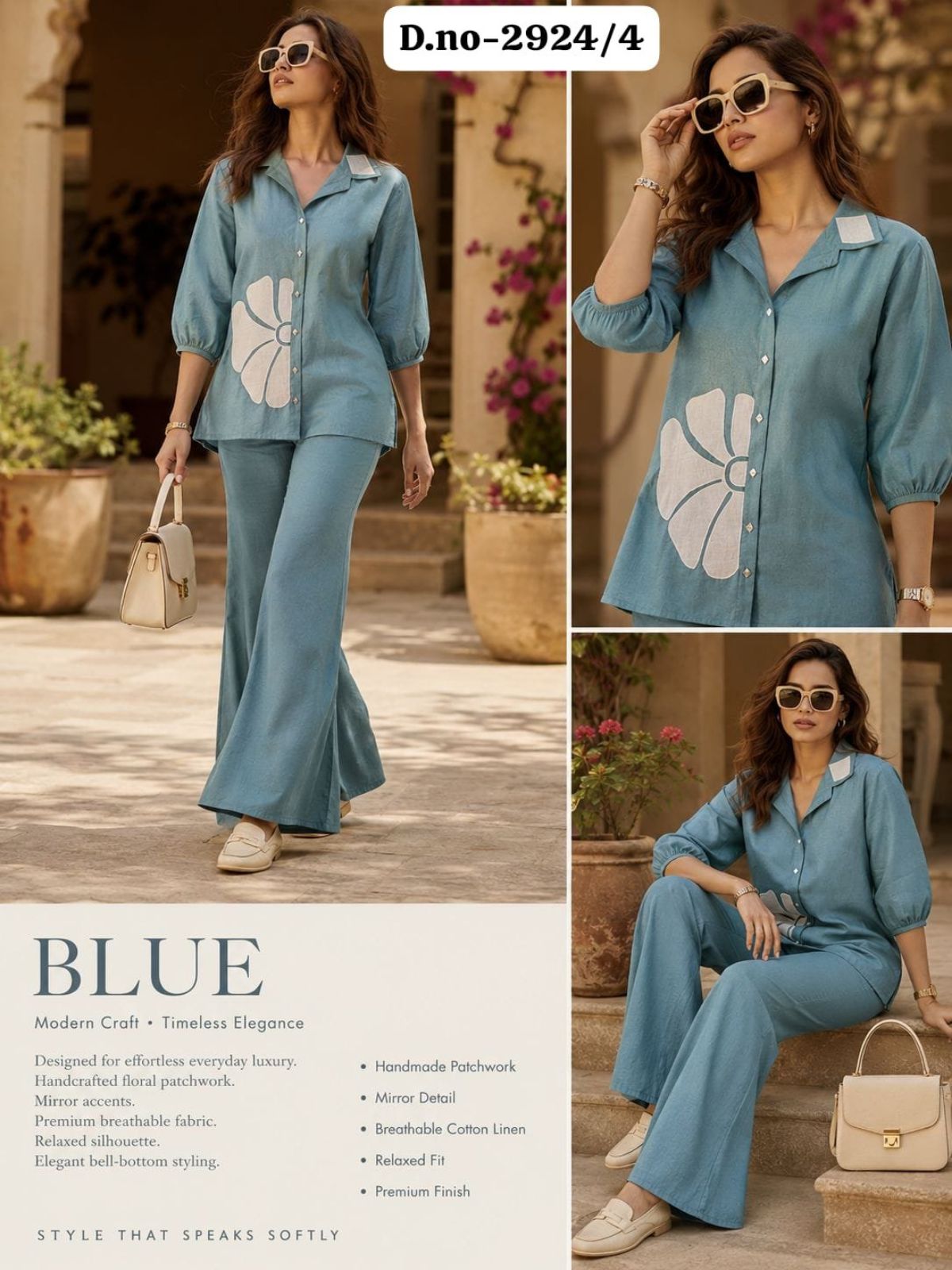 Women's Ethnic Wear Co-Ords Set-2924/4