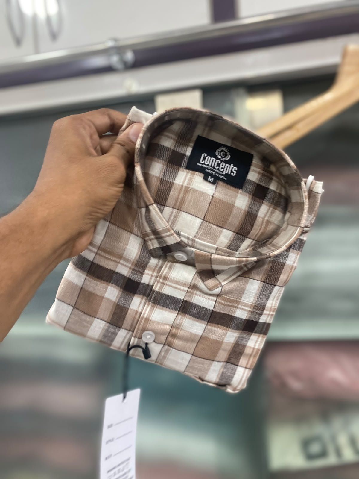 Concepts Men's Shirts Cotton Linen
